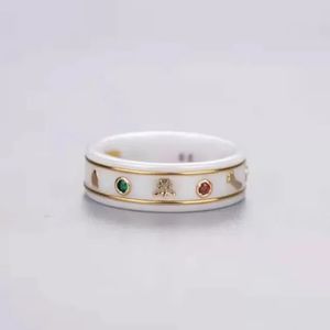 Новый стиль белый jadefashion стиль черный белый керамический кластер кольца Bague anillos для мужчин и женщин обручальные свадебные пара