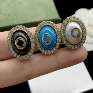 Anéis de banda Designer Anel Simples Anel Diamante Anel de Prata pode ser manualmente redimensionado anel de casamento jóias presente x0920