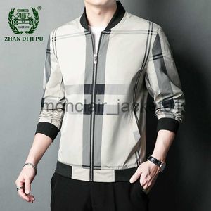 Męskie Trench Coats Business Casual New Men Baseball Mundur Modna moda Slim Płaszcze Stań Kołnierz Wysokiej jakości jesienne kurtki wiatroodporne dla mężczyzn J230920