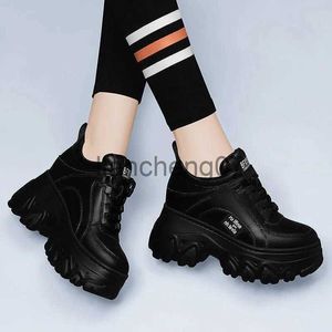 Dress Shoes Ladies Casual Shoes Lace-up Fashion Sneakers Platform Snow Boots Autumn Women Boots PU Leather Women's Shoes Zapatos De Mujer x0920