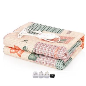 Blanket Warm Blanket Electric Heated 110V/ 220VElectric Double Manta Electrica Heating Carpets Mat 230920