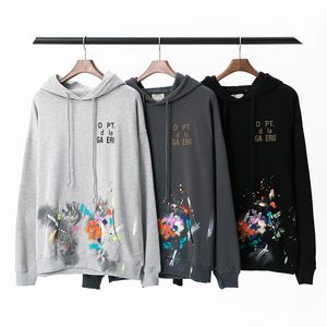 Erkekler Moda Silikon Hoodies Kaykay Hip Hop Sonbahar Kış Kış Büyük Boyu Yüksek Sokak Unisex Sokak Giyin