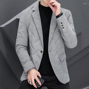 Ternos masculinos terno fino manter primavera homens quentes blazer juventude em relevo 2023 acolchoado