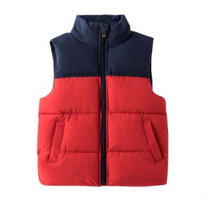 Children's Cotton Vest Autumn and Winter Boys and Girls' Thickened and Furnished Warmth Jacket Kindergarten Clothing