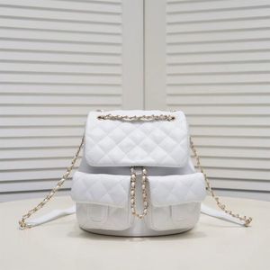 Роскошная женская сумка с двойным рюкзаком дизайнер сумочка 23p мини -модная сумка 2 размера сумка для плеча большая сумка для прохождения всего шоппинга первой выбор оптом