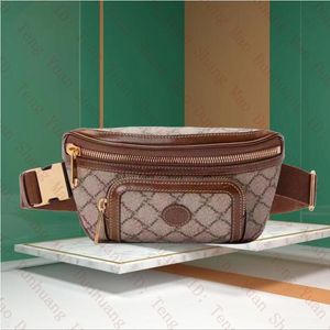 Designer Mini Bumbag Cross Body Schultertaschen Taillentasche Gürteltasche Männer Frau Leder Brustpaket Geldbörse Luxus Outdoor Sport Münzgeldbörse Fanny Pack