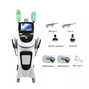 Newest Cooling & Thermal EMS Body Sculpting Cryo Therapy Fat Burning Cryo Shock Wave Therapy body Slimming Machine