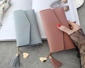 2019 Fashion Womens Wallets Simple Zipper Purses Black White Gray Red Long Section Clutch Wallet Soft PU Leather Money Bag4585975