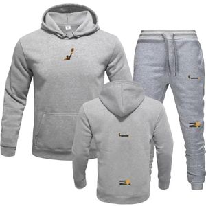 مصمم sweatpants هوديي مجموعة المسارات الرجال الرجال مقنعين سراويل سراويل سروال سروال هوديي الركض غير الرسمي للرجال عارضة الملابس 253C