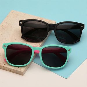 Sunglasses With Bag Rubber Polaroid Baby Girl Kids Children Heart TR90 Black Pink Sun Glasses For Polarized Flexible218s