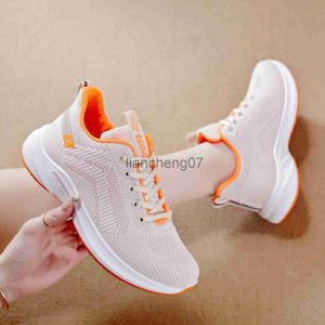 Dress Shoes The New Fashion Platform Sport Shoes for Women 2022 Casual Comfortable Breathable Mesh Sneakers Ladies Outdoor Running Shoes 40 x0920