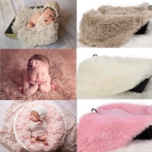 Blankets Newborn Photography Props Blanket Prop Basket Photo Backdrop Accessories Studio 230920