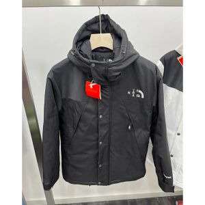 Mens Stylist Coat Winter Jacket Fashion Face Män Kvinnor Överrockar med blixtlås ner kvinnors ytterkläder kausal hiphop norra m-2xl jk