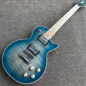 stesse delle immagini Custom Shop, Made in China, chitarra elettrica personalizzata di alta qualità, tastiera in acero, hardware cromato, spedizione gratuita