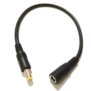 18AWG Copper Straight DC 5.5*2.5mm Male to Female Power Supply Adapter Connector Cable About 30CM / 10PCS