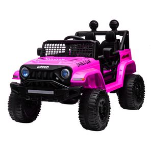 Diecast Model 12V Pil Powered Ride Araba Kids Electric Truck 3 Hızları Ayarlanabilir Müzik Ana Uzaktan Kumanda 230919