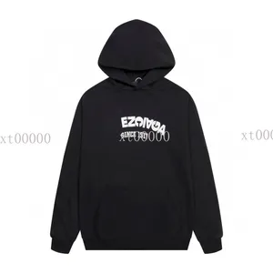 23SS Tasarımcı Plus Beden Ceketler Moda Patag Sweatshirts Kadın Polo Ceket Erkekler Polar Kapüşonlu Öğrenciler Büyük Boy Hoodies Sweatshirt 9-5