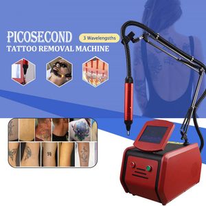 I migliori prodotti più venduti 1064nm 532nm Macchina per la rimozione dei tatuaggi laser Picosecond Black Doll Laser Pico Seconda penna laser