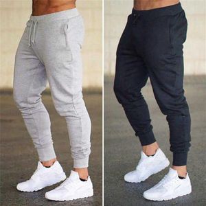 Herrkläder jogger bara bryt det byxor män fitness bodybuilding gym för löpare man träning sportkläder tekniska fleece sweatp313b