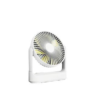 Rechargeable Portable Electric Fan USB Mini Multifunction 4000mAh Battery Operated 4 Speed Wall Mounted Cooling Ventilator Fan