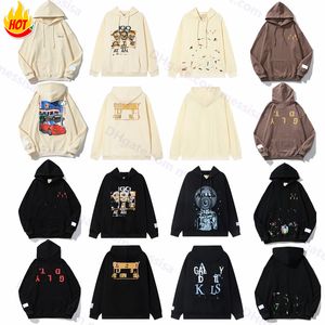 Unisex Cotton Hoodies Casual Loose Pullover Sweatshirts with Letter Print