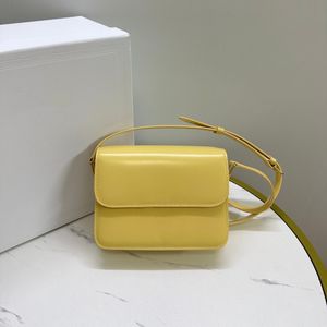 Klassisk designer väska het försäljning crossbody väska mode i glänsande kalvskinn svart med en justerbar läder axelrem kan axel bär och crossbody bär