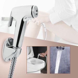 Bath Accessory Set Handheld Toilet Shattaf Adapter Spray Bidet Shower Head Wall Bracket Hose ABS Sprayer Sprayoilet Faucet