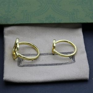 Новая мода, уникальный дизайн, кольцо для пары, простое высококачественное позолоченное кольцо, соответствующее тренду, NRJ2662
