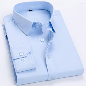 メンズドレスシャツ白い半袖通気性と快適なシャツの夏のオフィスワークスーツプロフェッショナル
