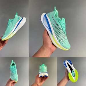 2023 Дизайнерские кроссовки FuelCell RC Elite v2, женские и мужские спортивные кроссовки, зеленые кроссовки для бега, размер 36-46