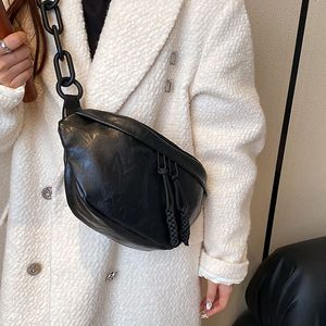 Waist Bags Retro Female Belt Bag Premium leather Saddle Designer Fanny pack Handbag Fashion Ladies Shoulder Crossbody Chest 230920