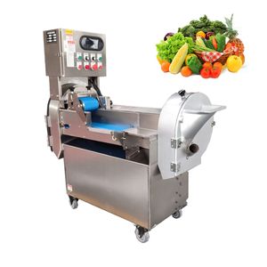 Vegetabilisk skärmaskin Elektrisk skiva kål Chili Leek Scallion Selery Chopper Dicing Machine Onion Cutter Machine