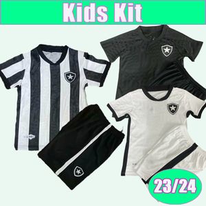 23 24 Botafogo SOARES MATI SEGOVIA DIEGO COSTA Kids Kit Futebol Jerseys M. PONTE EDUARDO ADRYELSON D. HERNANDEZ Home Away 3ª Camisa de Futebol Uniformes de Manga Curta