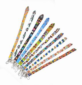 Designer KeyChain Anime Cartoon Toy Cellphone Lanyard för Key ID Card Passport Gym USB Badge Holder Diy Hanging Rope Neck Lanyards CC