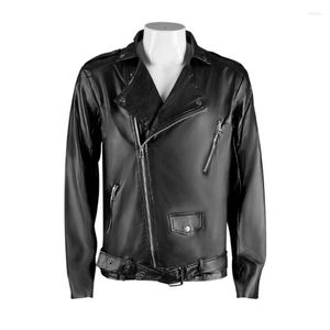 Men's Jackets Jacket 2023 Spring And Autumn Gothic Motorcycle Style Casual Large Size Coat