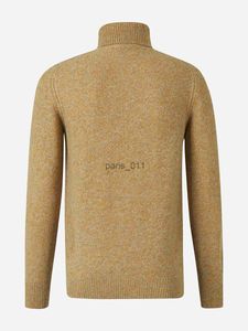 Suéter dos homens Mens Sweaters Loro Piana Inverno Jacquard Manga Comprida Khaki Business Casual Sweater Pullovers X0921