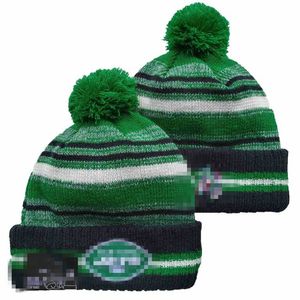 Роскошные шапки New York Beanie NYJ дизайнерские Winter Bean для мужчин и женщин Модный дизайн вязаные шапки осенние шерстяные шапки с буквами жаккардовые унисекс теплые черепа Спортивная вязаная шапка A0