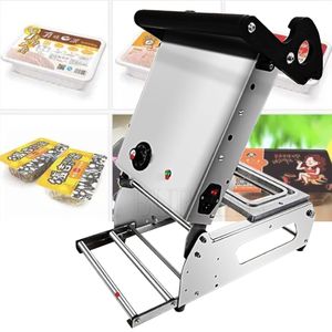 Take Out Lunch Box Hand Pressure Plastic Tray Sealing Machine Manual Food Fresh Keeping Sealing