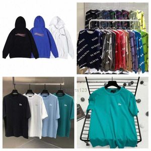 Fashionmen t Shirt Tasarımcı Hoodie Bayan Sweater Hoodies Pullover Kapşonlu Sweatshirts Hip Hop Tshirt Kısa Kollu Gömlek Yüksek Sokak Baskı Mektubu Swe