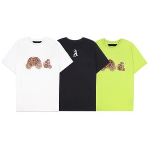 23SS Designer T Shirt z luksusowej marki niedźwiedzia Palms Angels Angel Pa Odzież List Spray List Krótkie rękawie Lato Tide Mężczyźni i kobiety Tee