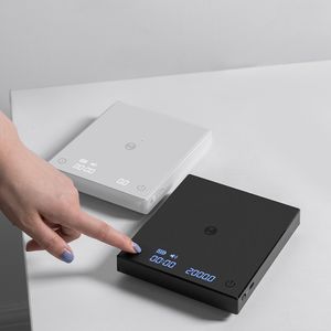 家庭スケールタイムモアの基本プラスブラックミラーはコーヒーとエスプレッソスケールの基本電子オートタイマーキッチンスケール0 1g 2kg 230921