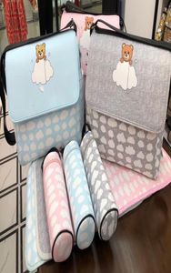 New Mummy diaper bag Newborn Comfortable Soft Warm Bedding Maternity Nursing bag shoulder bag 3 Colors6383526