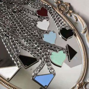 2021 luxurys Pendant Necklaces Fashion for Man Woman 48cm Inverted triangle designers brand Jewelry mens womens Highly Quality 19 320f