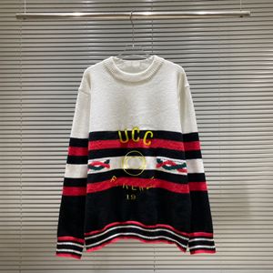 SWEATER MĘŻCZYZN MĘŻCZYZN PROJEKTACJI SWEATERY SWEATHING MOSINOROLOTE LITET TECH SWEATRES Drukowane Otton Knit Crewneck Women Letter Paris Sportswear 21 Style US S-3xl