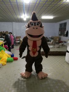 Gorilla Mascot Costume Małpa Małpa Niestandardowy Fancy Kostum