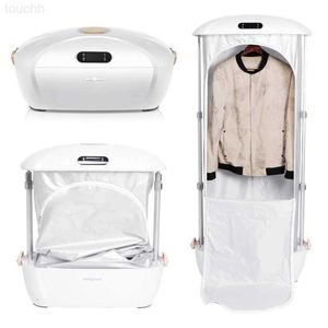 Secadores de roupas Secadores de roupas TIJUMP 220V Secador portátil dobrável totalmente automático Ferro UV Máquina de passar a vapor Eletrodomésticos multifuncionais L230921