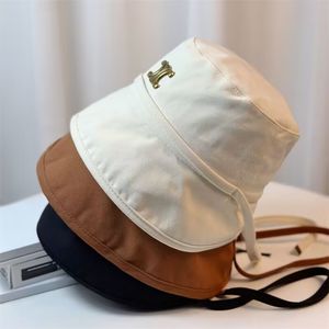 Luxury Summer Fashion Designers Bucket Hat High-klass Simple Leisure Men's and Women's Fisherman Hat Högkvalitativ skuggning 5 färger är mycket bra