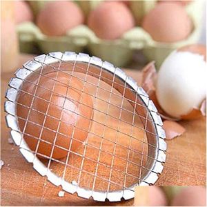 Utensili per frutta e verdura Utensile per uova in acciaio inossidabile Affettatrice Taglierina Taglia uova Dispositivo Griglia per insalate di verdure Patate Funghi Chopper Ki Dhivg