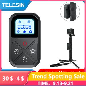 Inne produkty aparatu TELESIN T10 Bluetooth zdalny sterowanie dla GoPro Hero 12 11 10 9 z pasmem nadgarstka 80M bezprzewodowe zdalne zdalne zdalne miejsce na akcesoria GoPro 230920