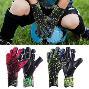 Sports Gloves Children Soccer Goalkeeper Gloves Anti-Collision Latex PU Goalkeeper Hand Protection Gloves Sports Football Accessories For Kids 230921